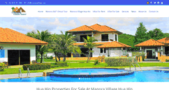 Desktop Screenshot of manoravillage.com